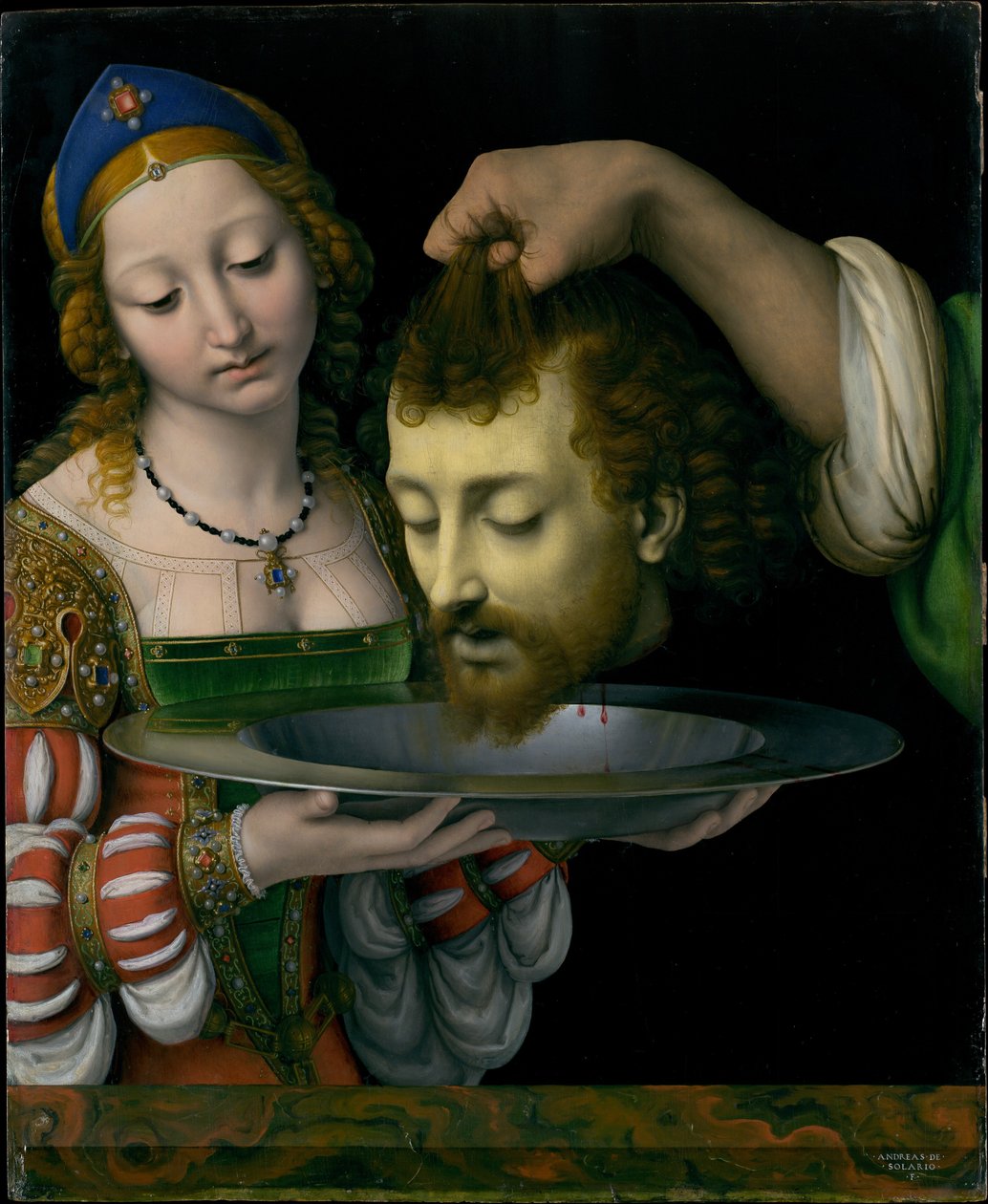 Salomé avec la tête de saint Jean-Baptiste - Andrea Solari