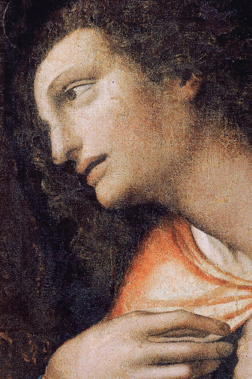 Abbaye (Abdij van Tongerlo). La Cène. 1506-1507. (détail) - Andrea Solario
