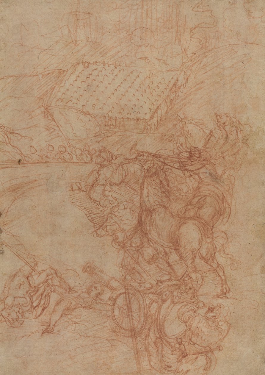 La Bataille de Spolète - Andrea Vicentino after Titian