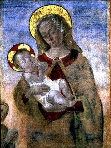 Madone et Enfant - Andrea del (school of) Verrocchio