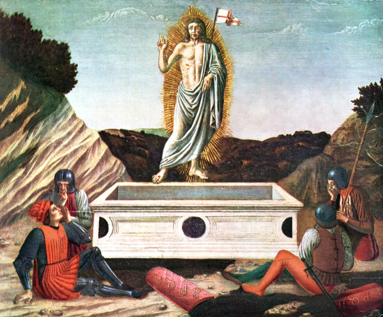 La Résurrection, milieu du XVe siècle, 1930 - Andrea del Castagno