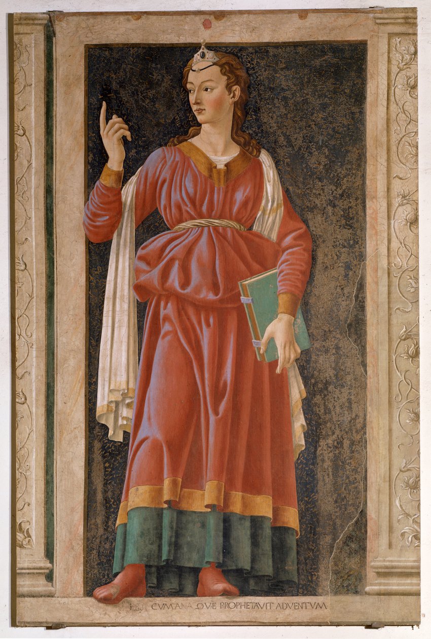 La Sibylle de Cumes - Andrea del Castagno