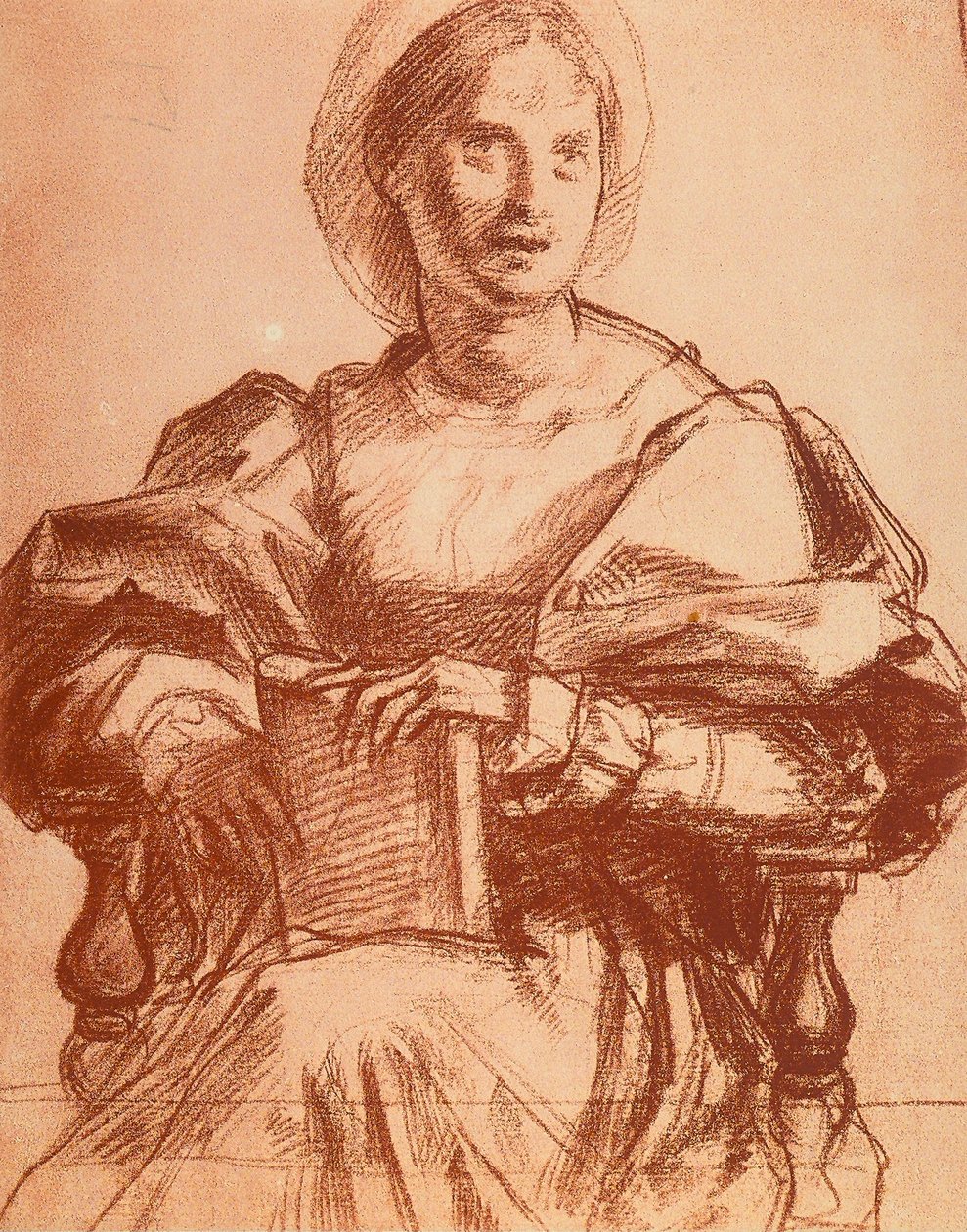 Portrait de Lucrezia del Fede - Andrea del Sarto