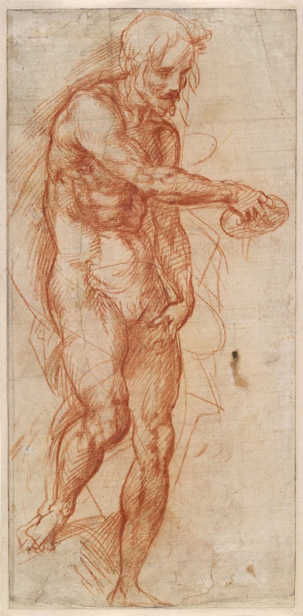 Étude de Saint Jean-Baptiste, vers 1518 - Andrea del Sarto