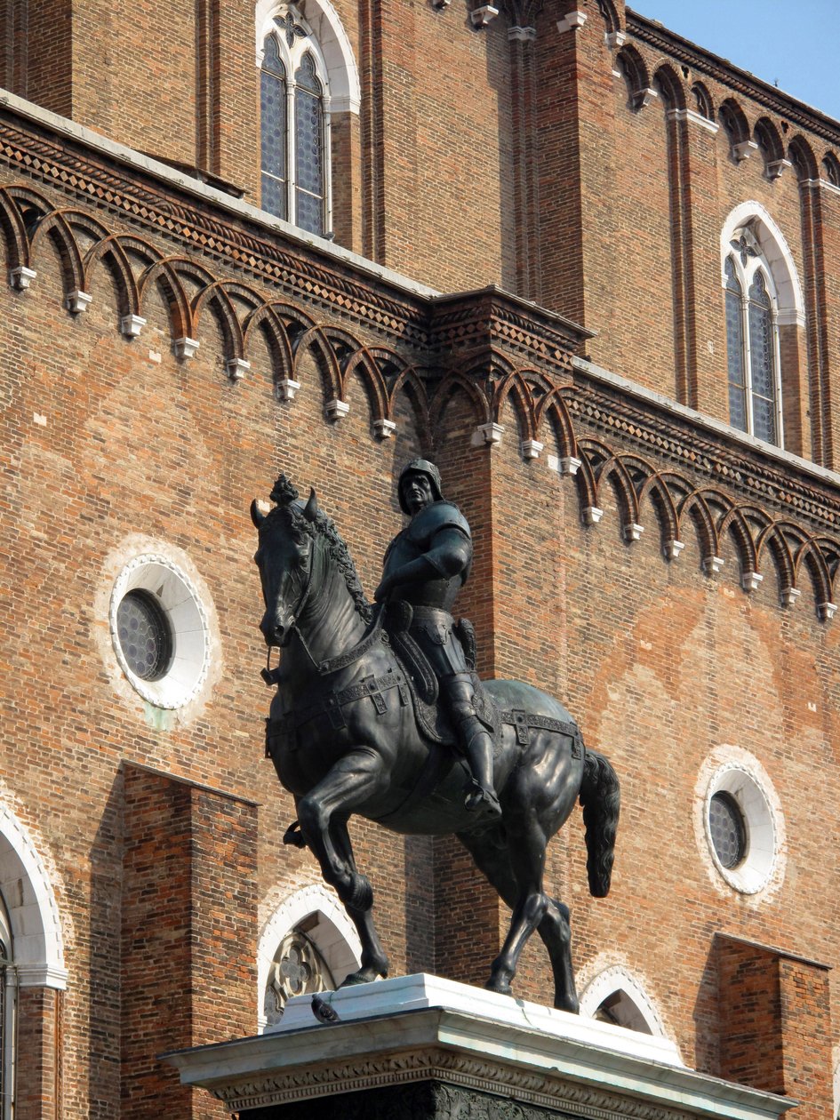 Statue équestre du condottiere Colleoni par Andrea del Verrocchio - Andrea del Verrocchio