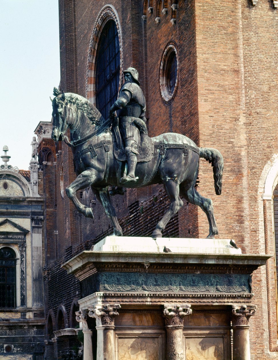 Statue équestre du condottiere Colleoni par Andrea del Verrocchio - Andrea del Verrocchio