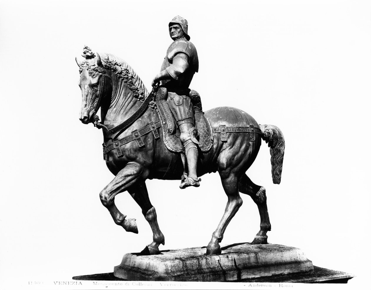 Statue équestre du condottiere Bartolomeo Colleoni (1400-75) - Andrea del Verrocchio