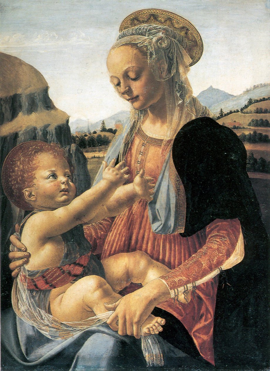Allemand : Maria mit dem Kind Vierge à l