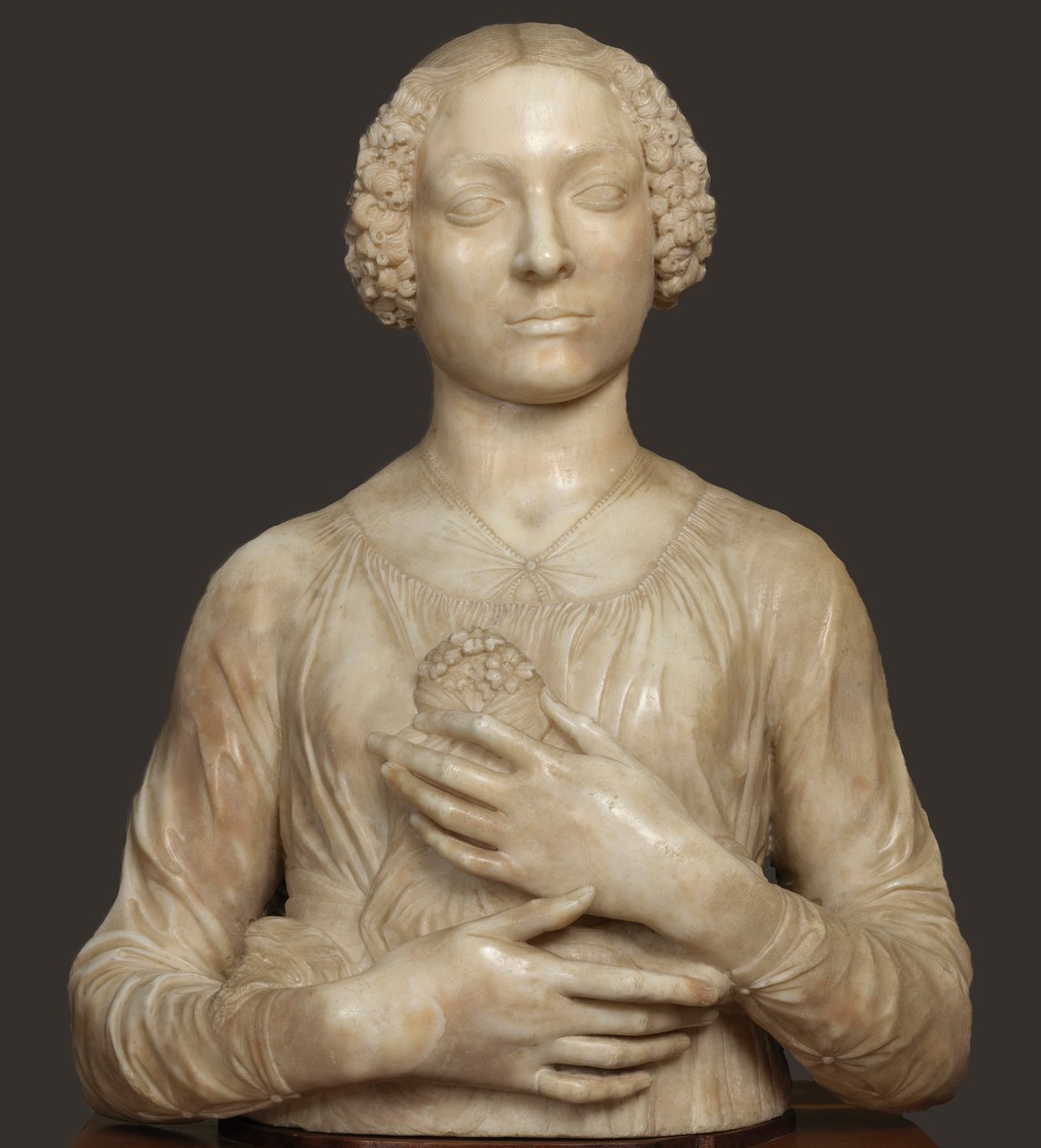 Dame avec un bouquet, vers 1475 - Andrea del Verrocchio
