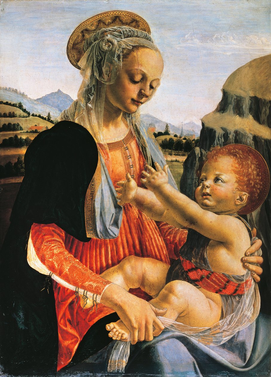 Madonna et Enfant, vers 1470 - Andrea del Verrocchio
