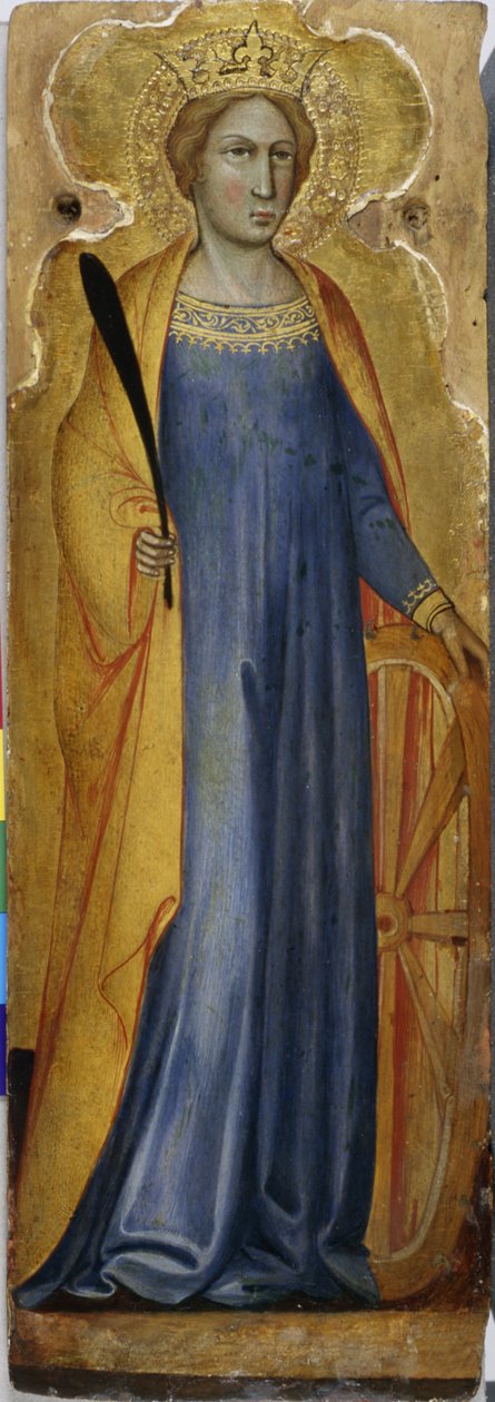 Sainte Catherine, v.1400 - Andrea di Bartolo