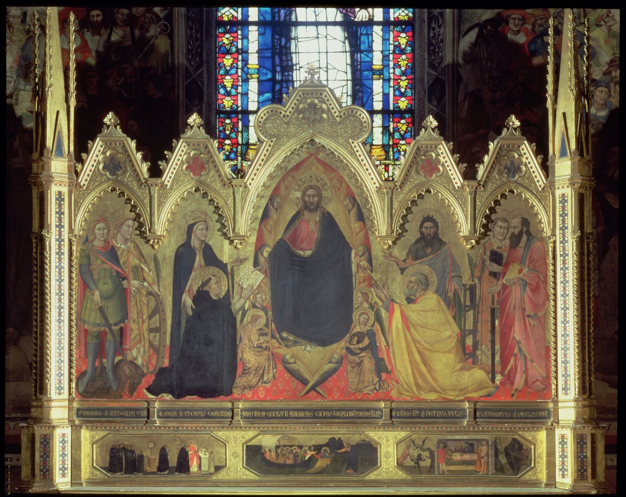 Le Retable Strozzi, 1357 - Andrea di Cione Orcagna