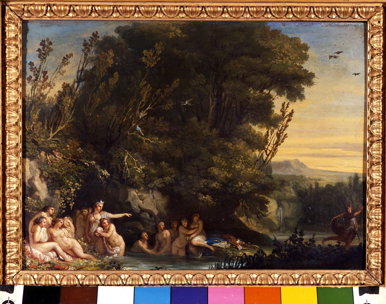 Diane et Actéon. Peinture par Andrea Appiani (1754-1817) Milan - Andrea the Elder Appiani
