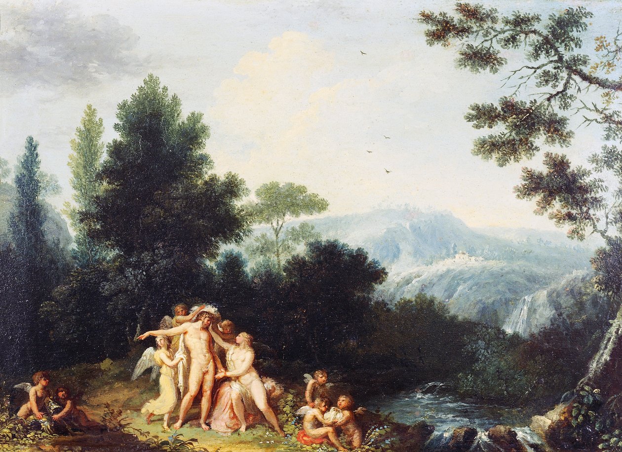 Mars et Vénus, par Andrea Appiani - Andrea the Elder Appiani