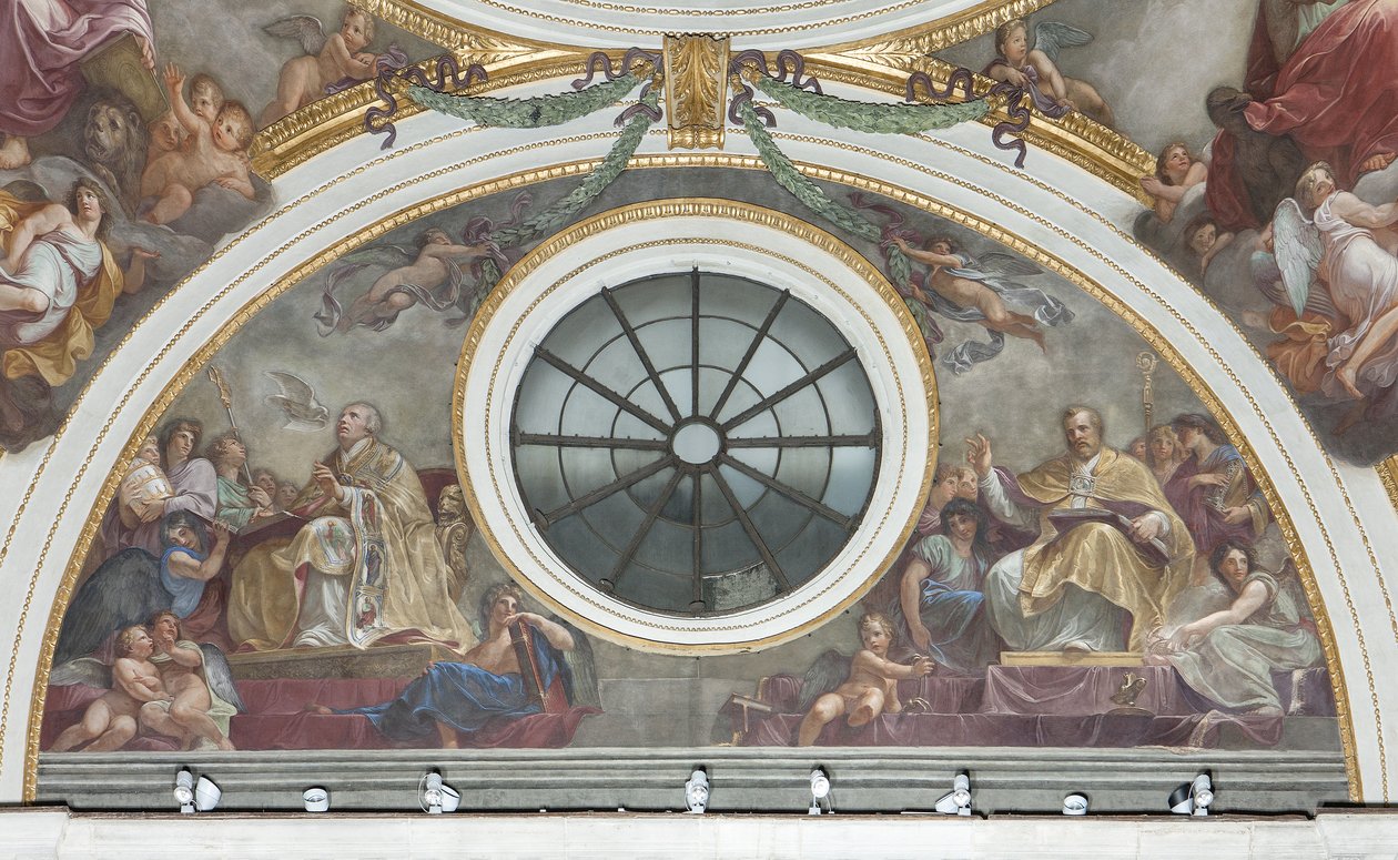 Saint Ambroise et Saint Grégoire le Grand, 1792-95 - Andrea the Elder Appiani