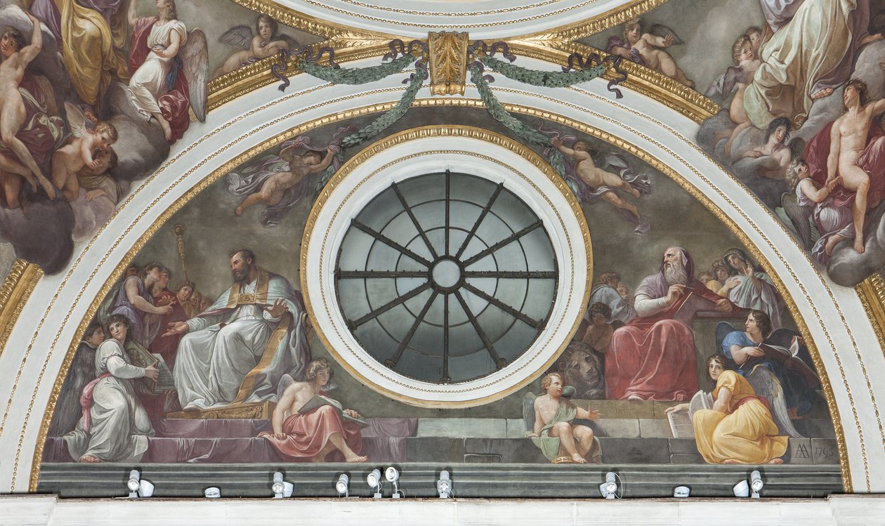 Saint Augustin et Saint Jérôme, 1792-95 - Andrea the Elder Appiani