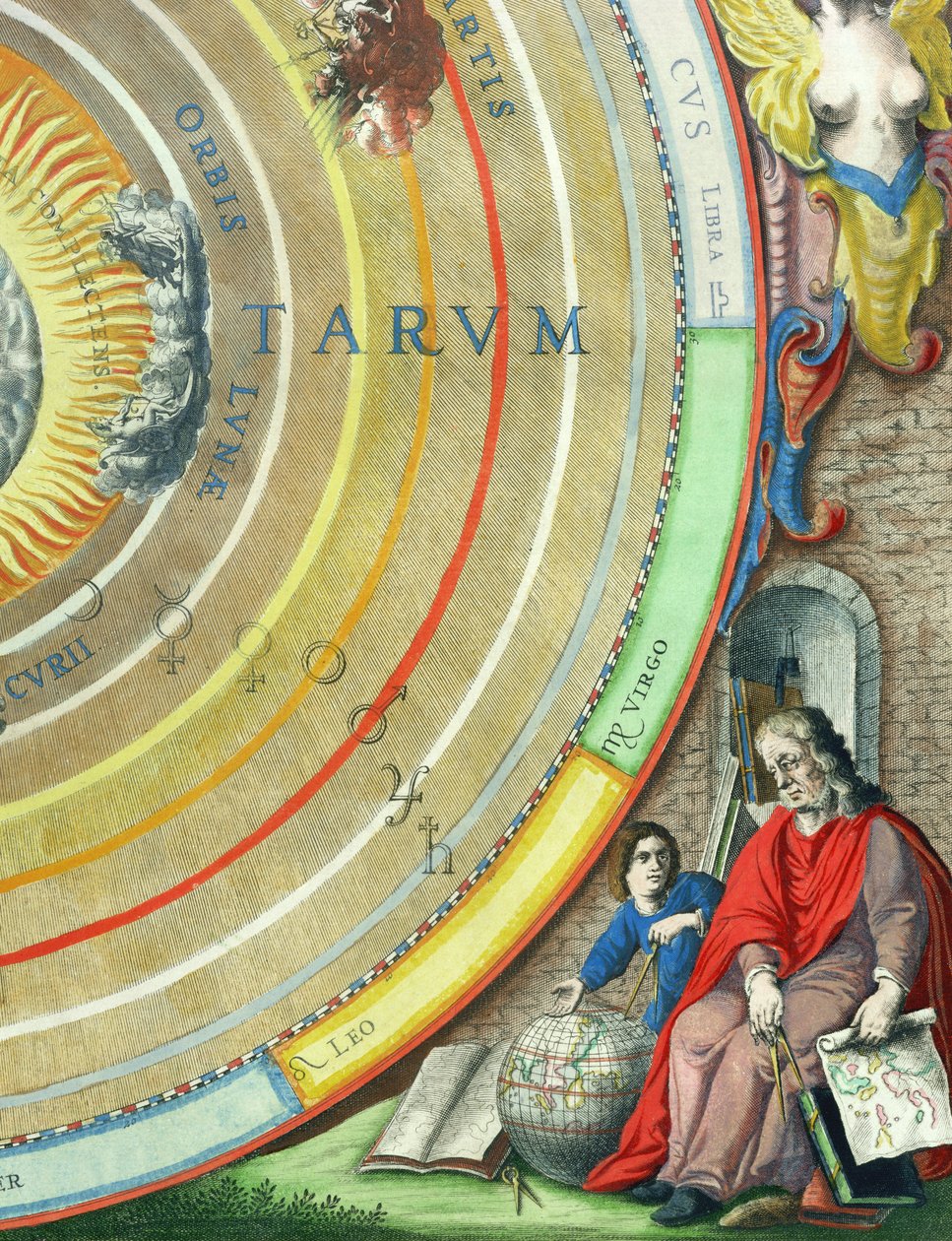 Un Astronome, détail d