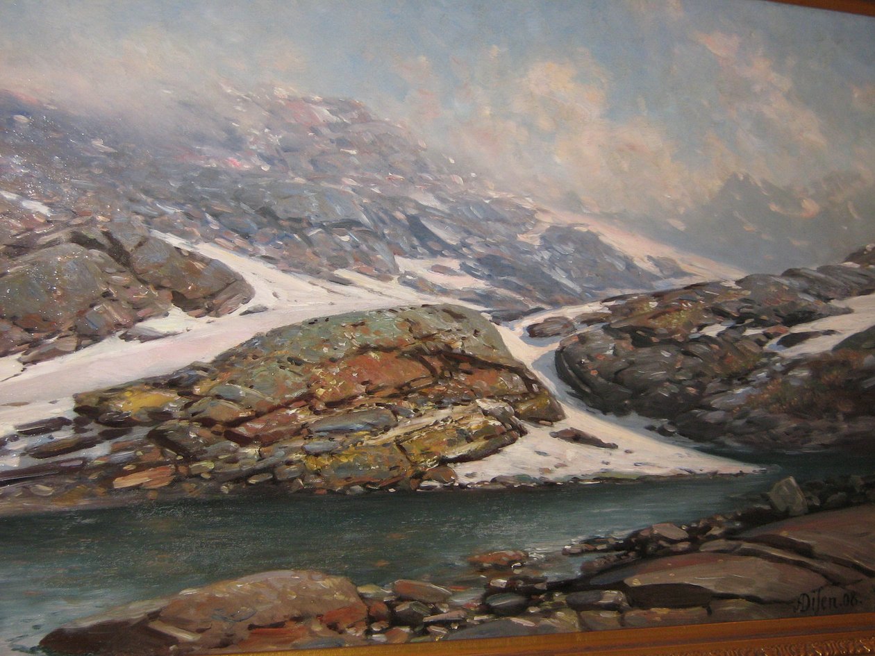 Fra Jotunheimen, Melkedalen - Andreas Edvard Disen