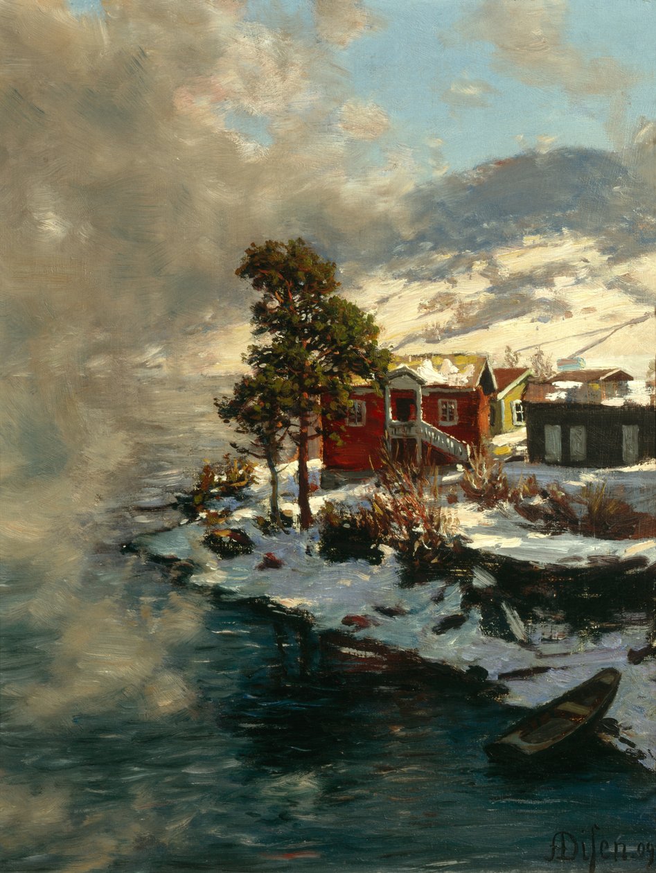 De Vikersund | Andreas Disen | Estampe d'art