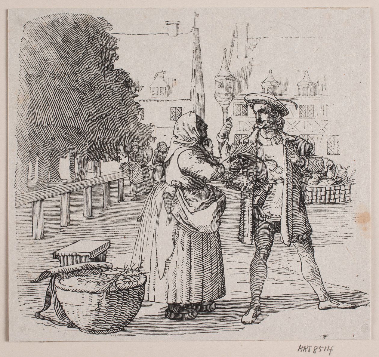Uglspil sur le commerce de poules - Andreas Flinch