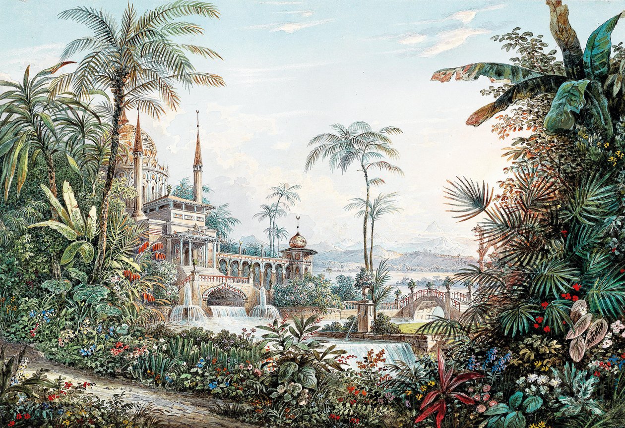 Décor de scène pour l