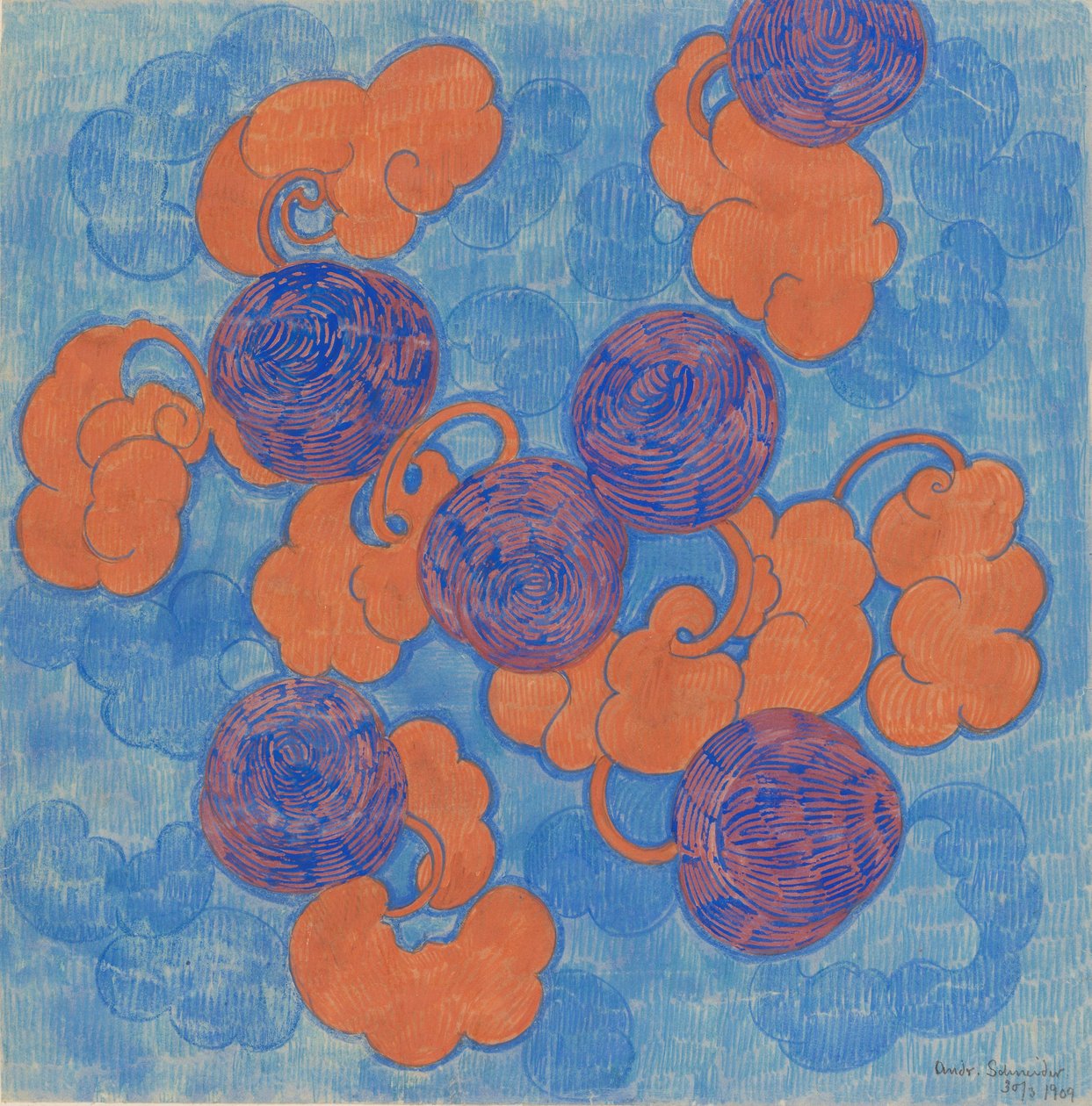 Feuille de motifs - Andreas Schneider