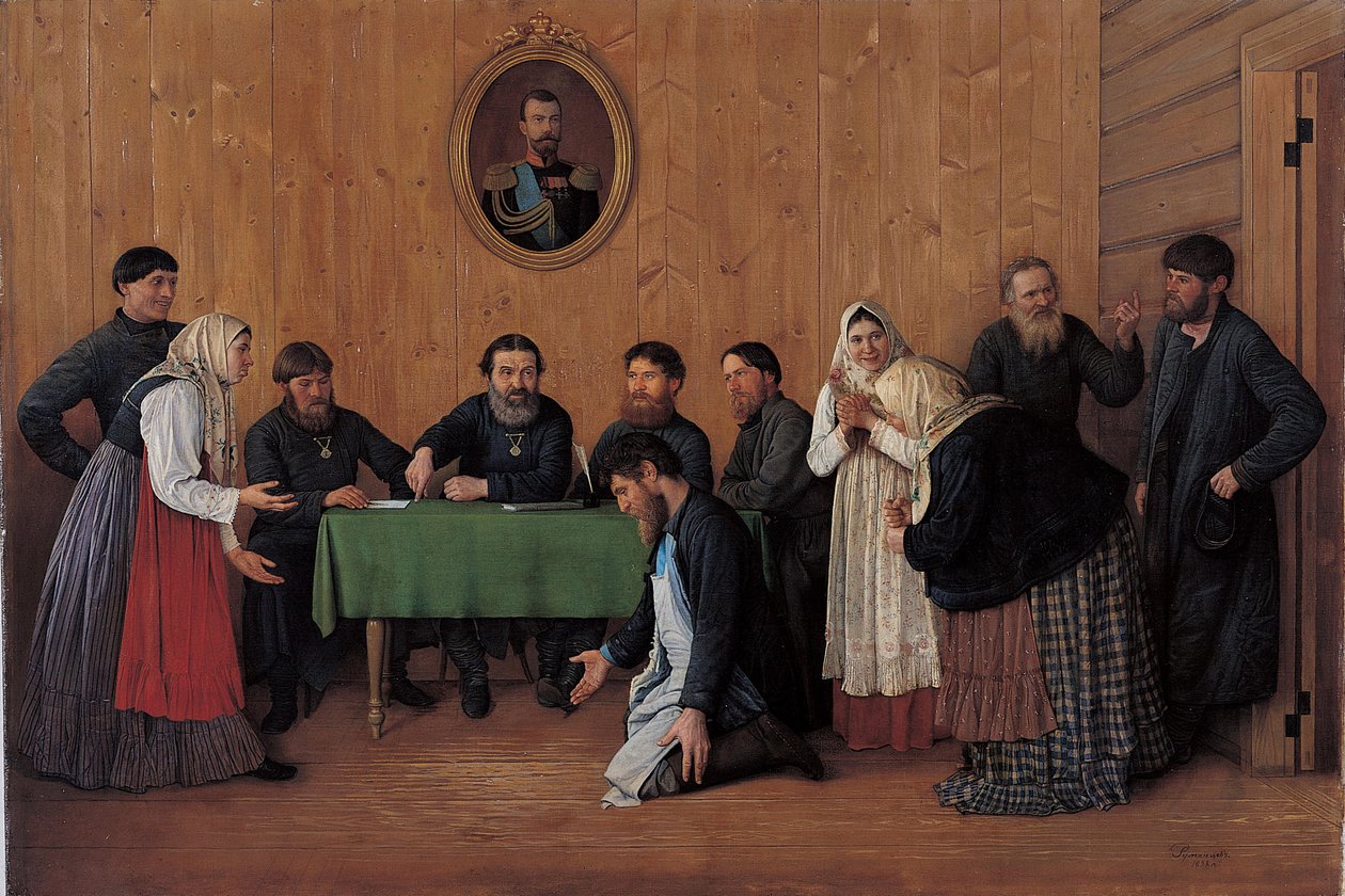 La Réconciliation, 1898 - Andrei Antipovich Rumyantsev