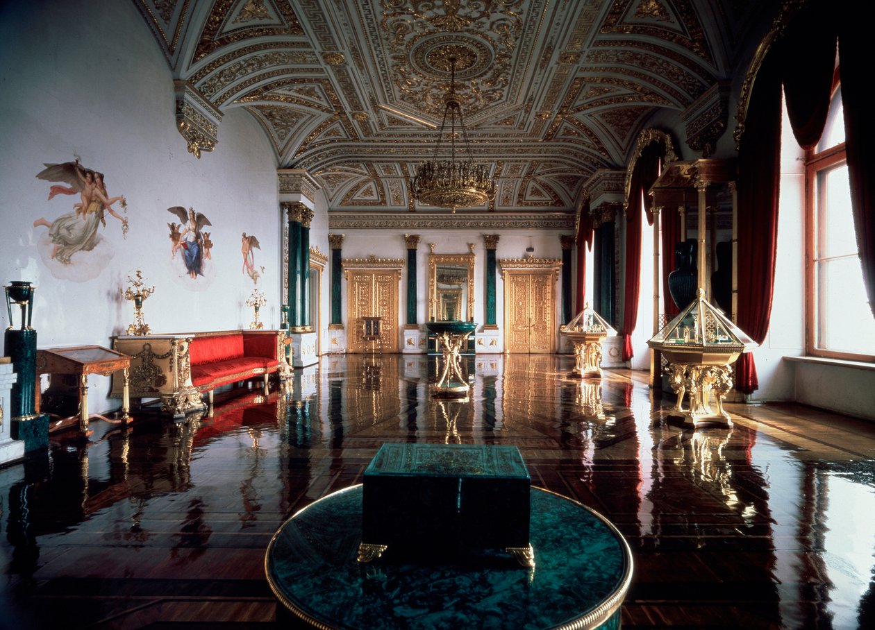 La Salle de Malachite du Palais d