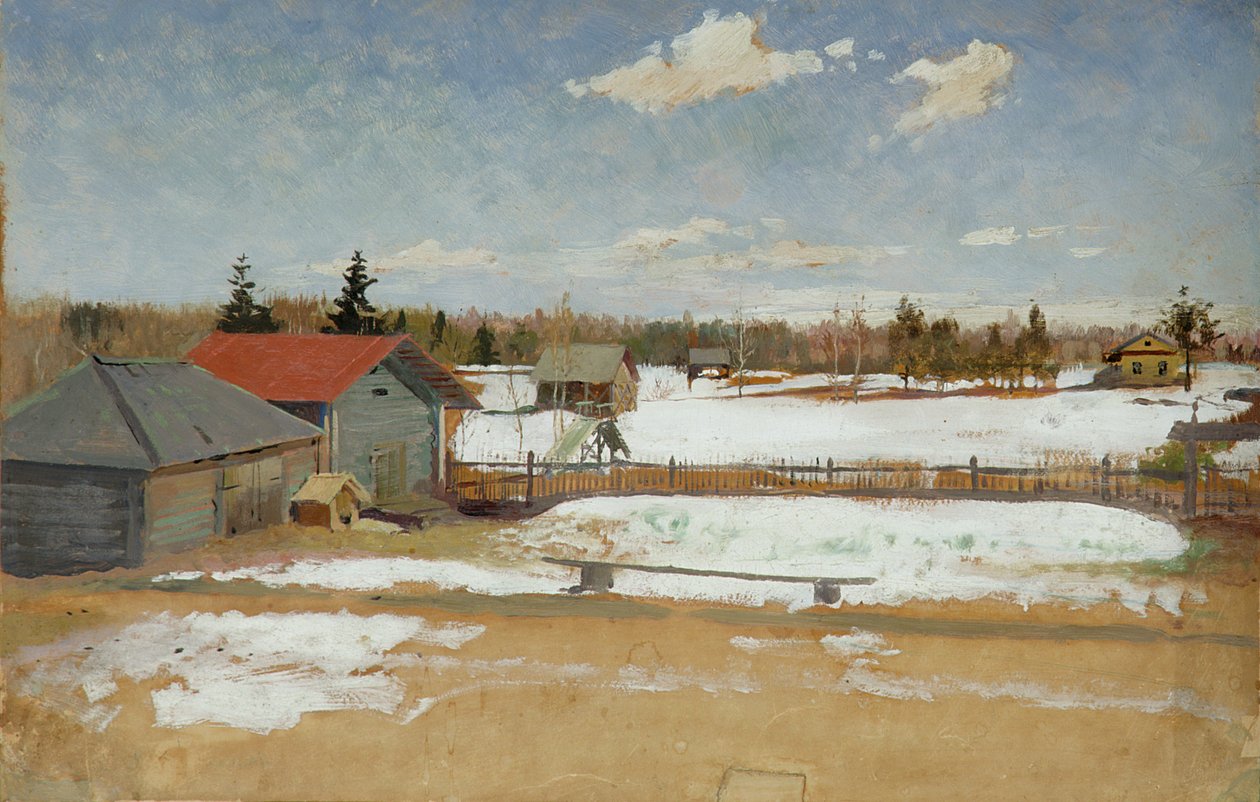 Domaine de Tumenev, c.1890-95 - Andrei Petrovich Ryabushkin