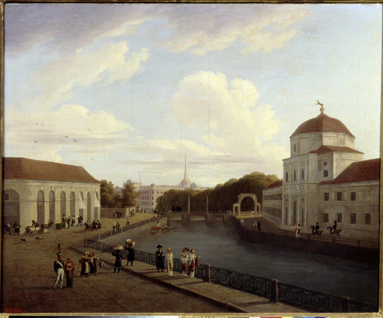 Le palais Michel à Saint-Pétersbourg - Andrei Yefimovich Martynov