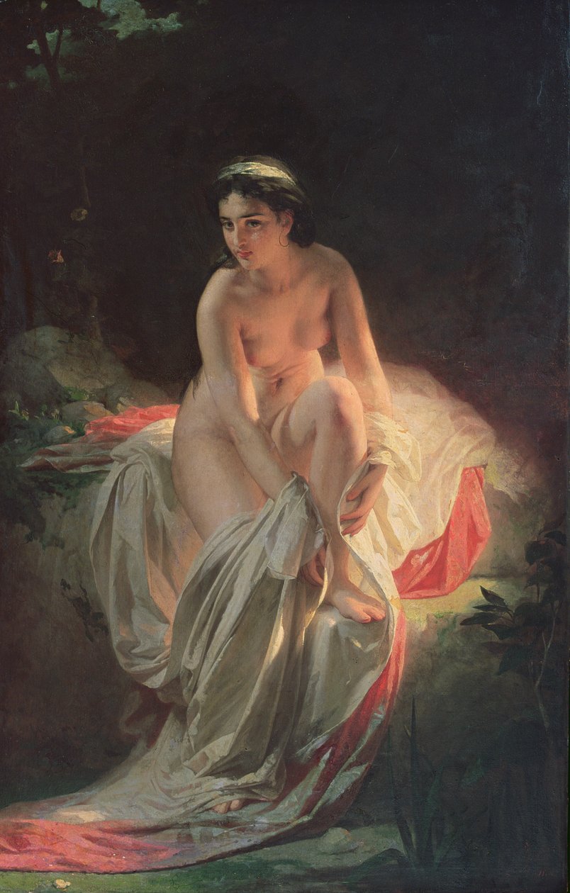 Femme se baignant, 1875 - Andrej Franzowitsch Belloli