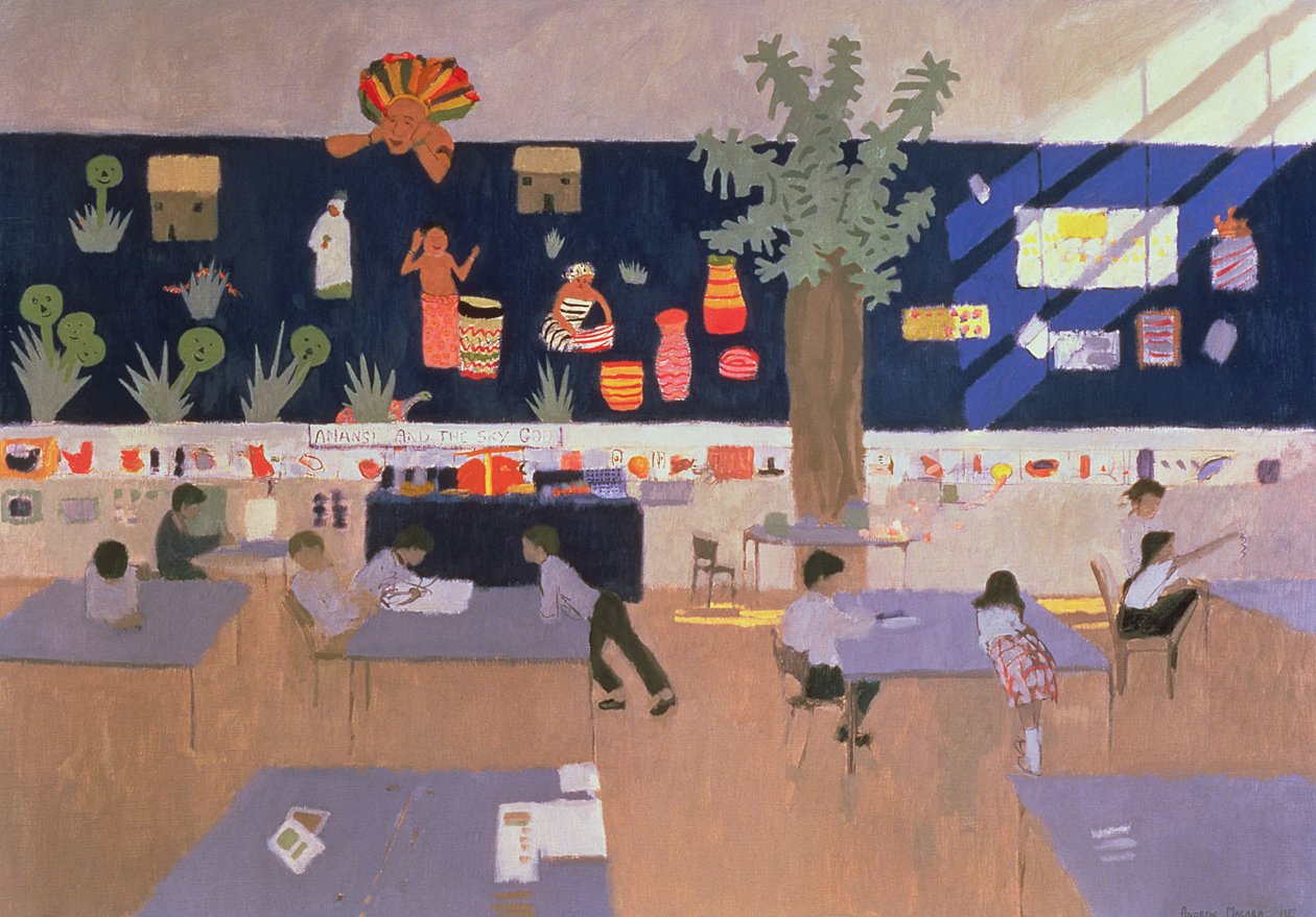 Salle de classe, Derby, 1985 - Andrew Macara