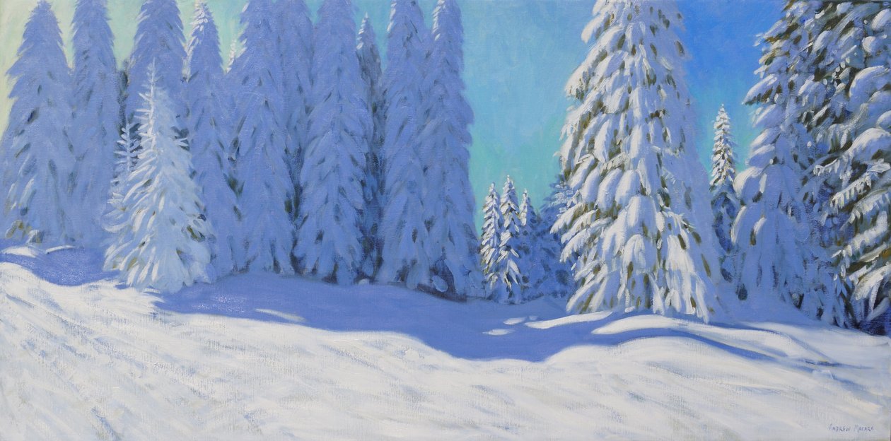 Neige fraîche, Morzine, France, 2015 - Andrew Macara