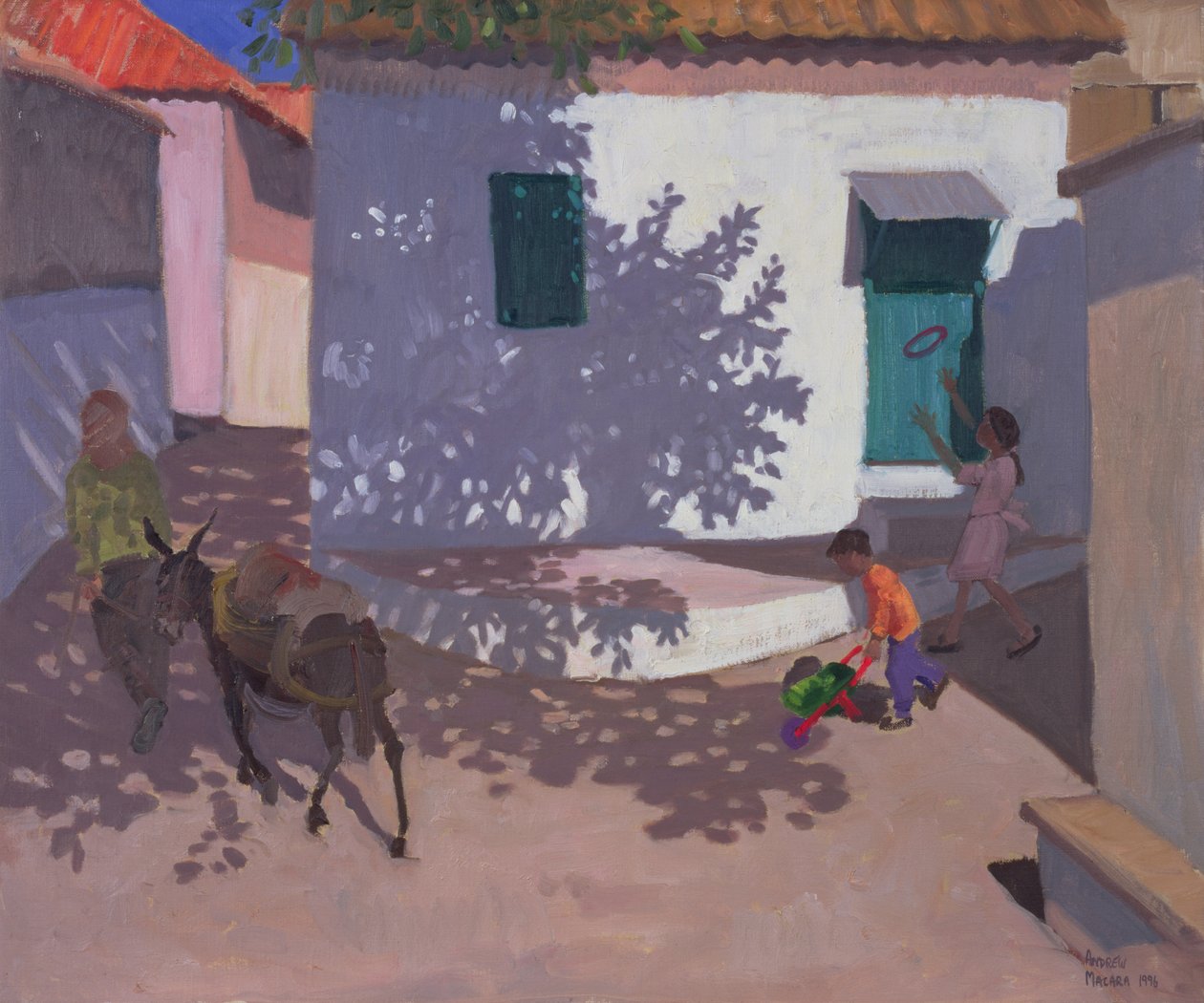 Porte verte et ombres, Lesbos, 1996 - Andrew Macara