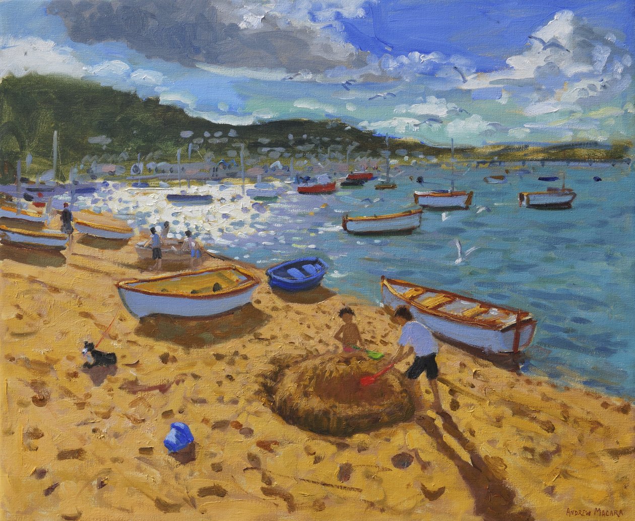 Grand château de sable, Teignmouth, 2013 - Andrew Macara