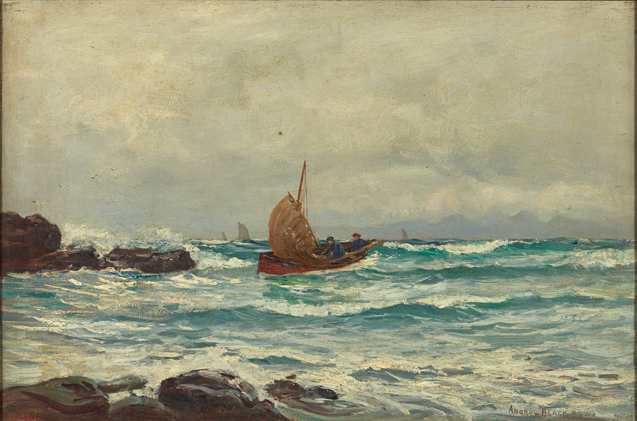 Naviguer le long de la côte - Andrew Black