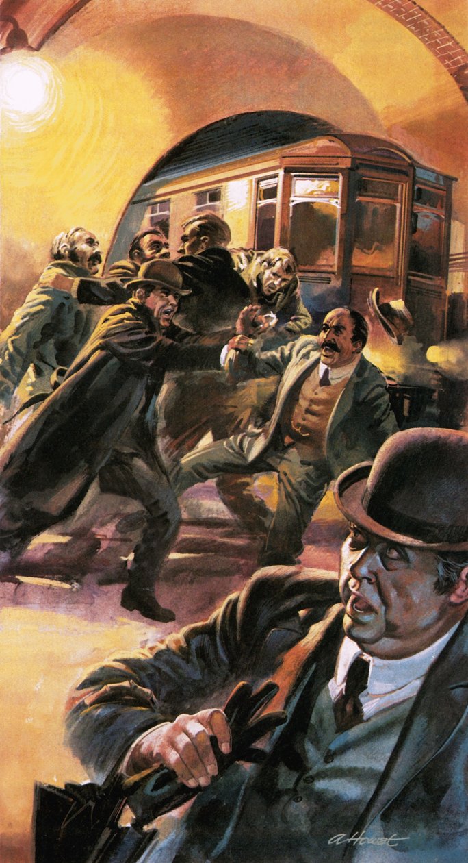 Arrestation des voleurs de perles - Andrew Howat