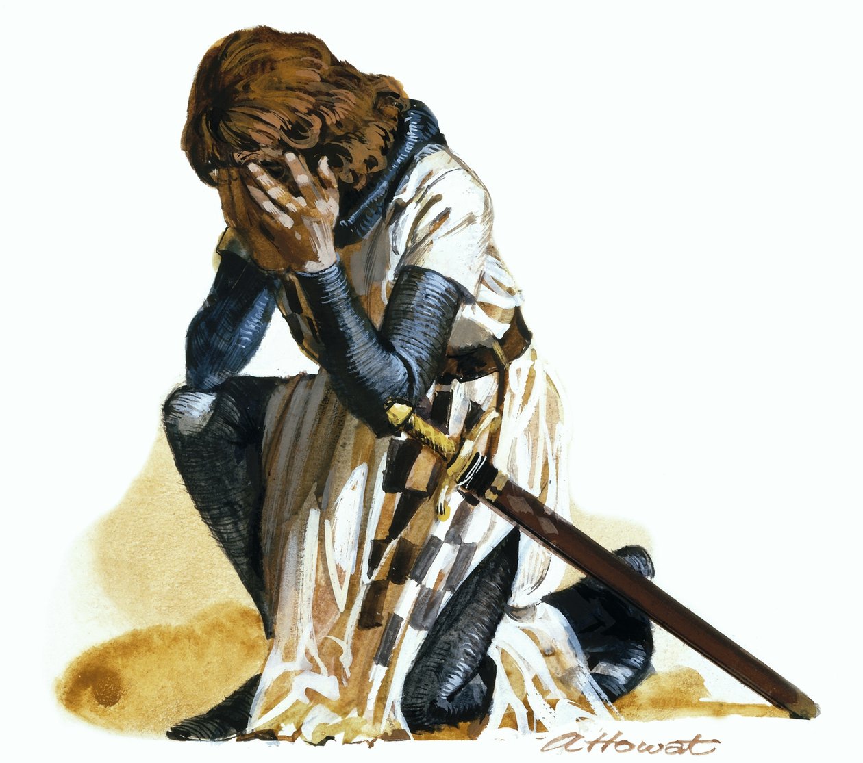Le chevalier se lamente - Andrew Howat