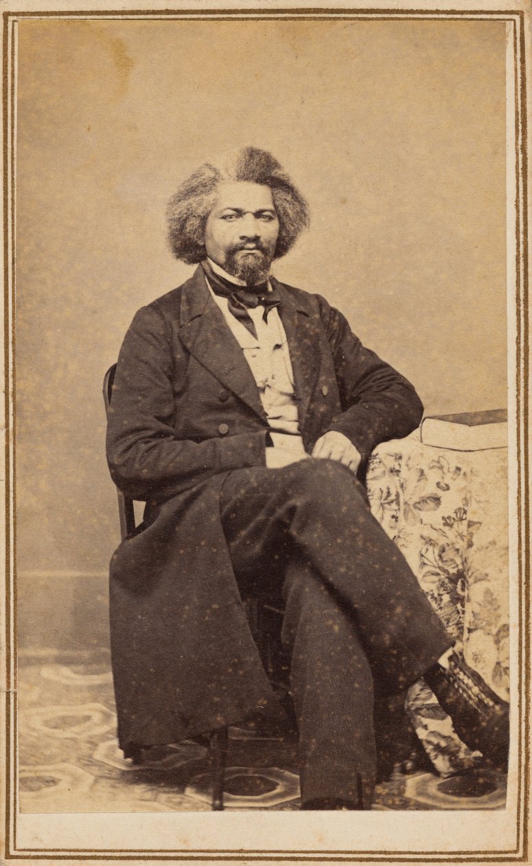 Frederick Douglass, 1863 (photo) - Andrew & Ives