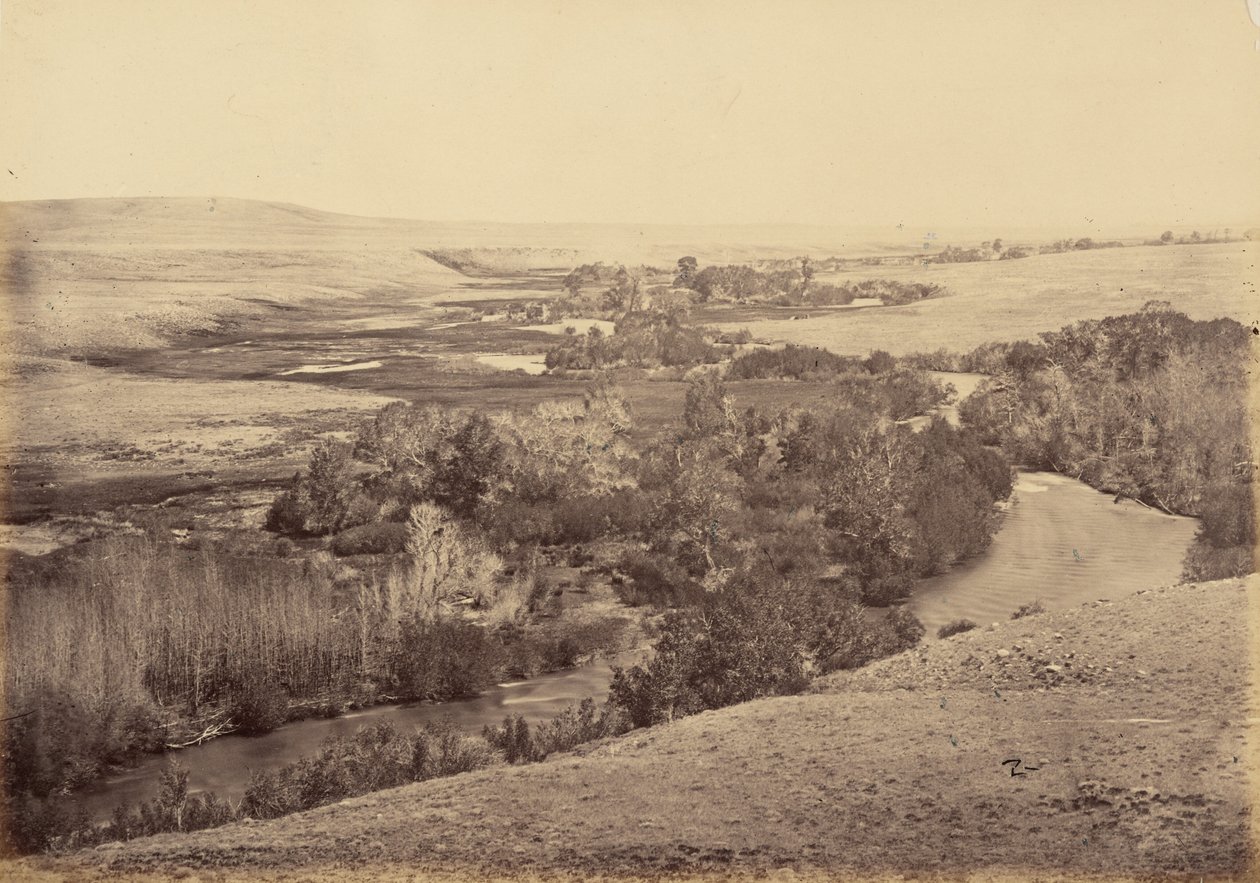 Planche 18. Vallée de la rivière Little Laramie, 1869 (photo) - Andrew Joseph Russell