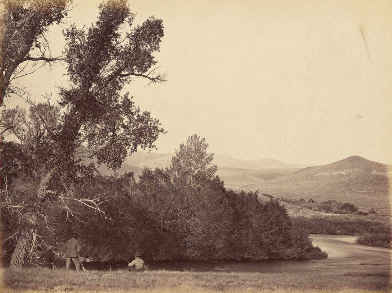 Planche 20. Source de la rivière Laramie, 1869 (photo) - Andrew Joseph Russell
