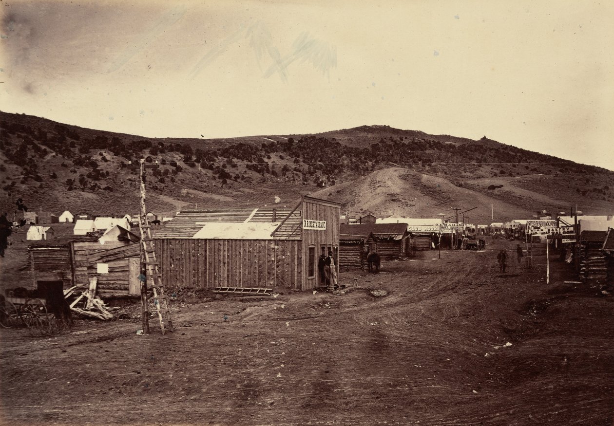 Planche 29. Bear River City, près des champs de charbon, 1869 (photo) - Andrew Joseph Russell