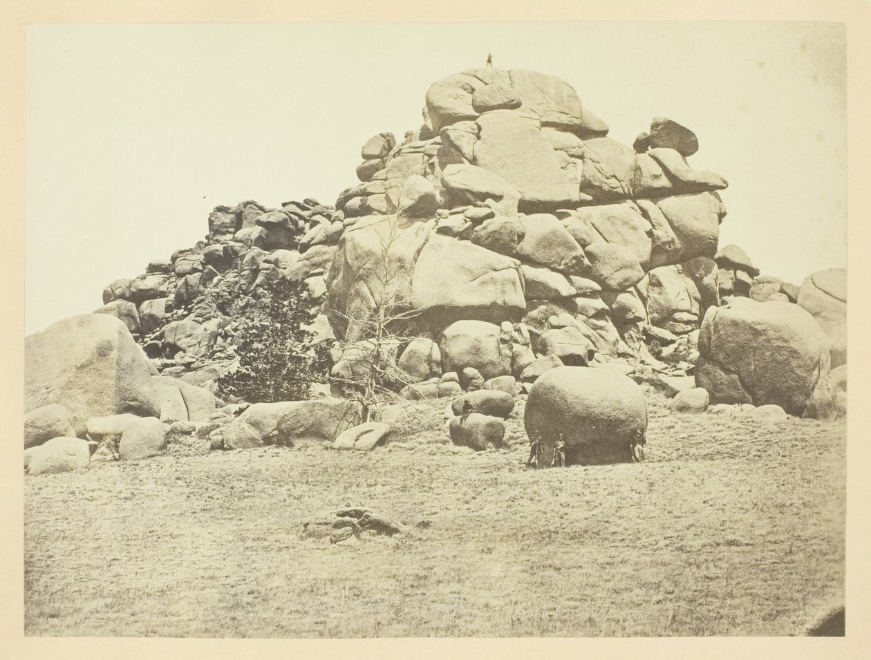 Skull Rock, (Granite) Sherman Station, Laramie Mountains - Andrew Joseph Russell