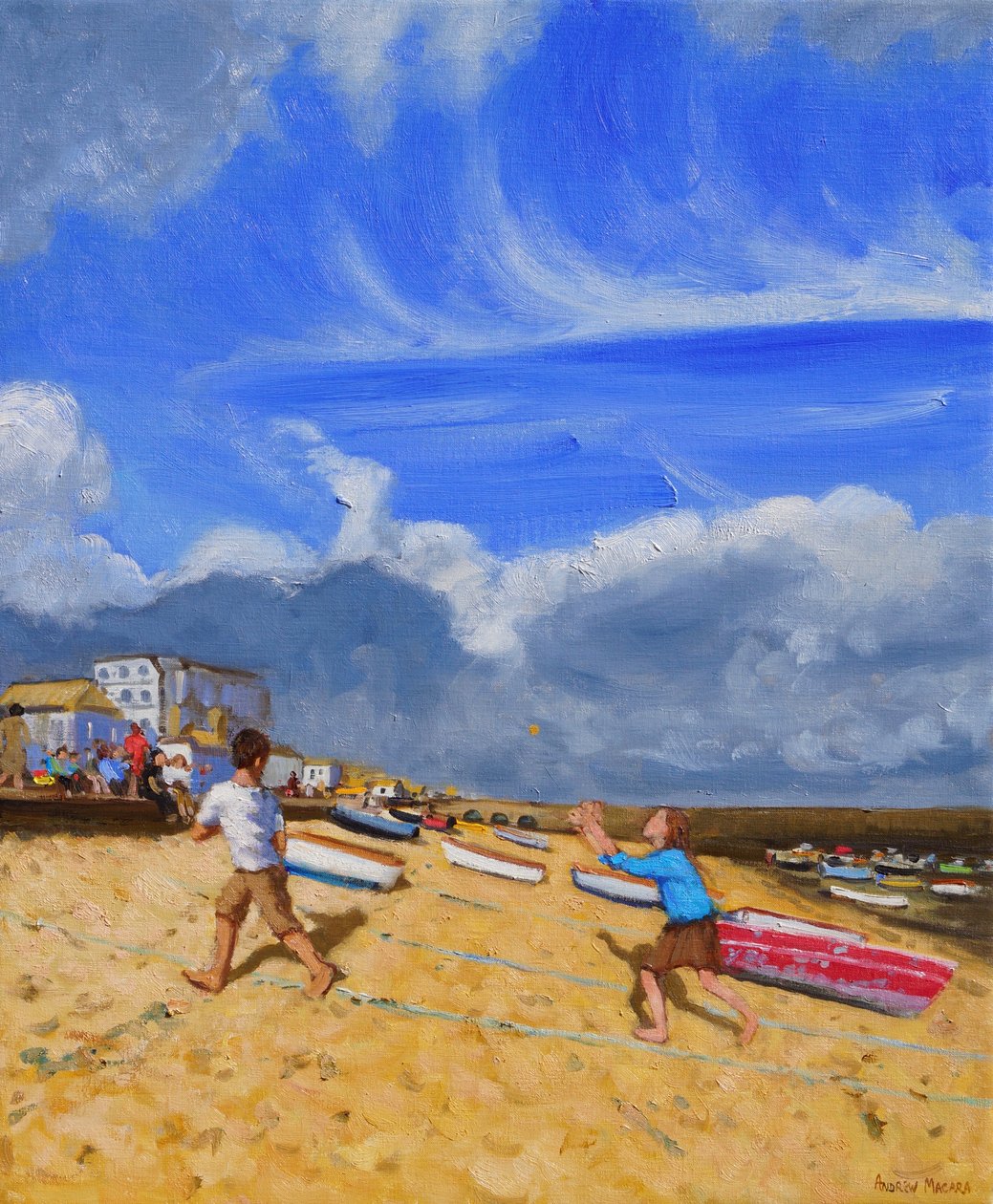 Attraper la balle, St Ives, 2016 - Andrew Macara