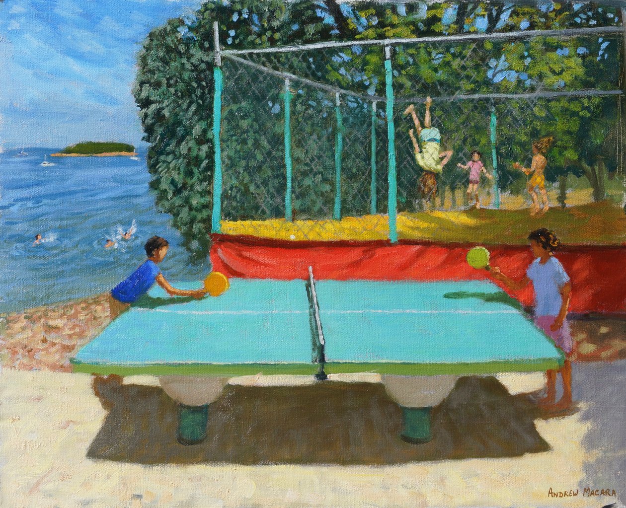 Ping Pong, Vrsar, Croatie, 2022 - Andrew Macara