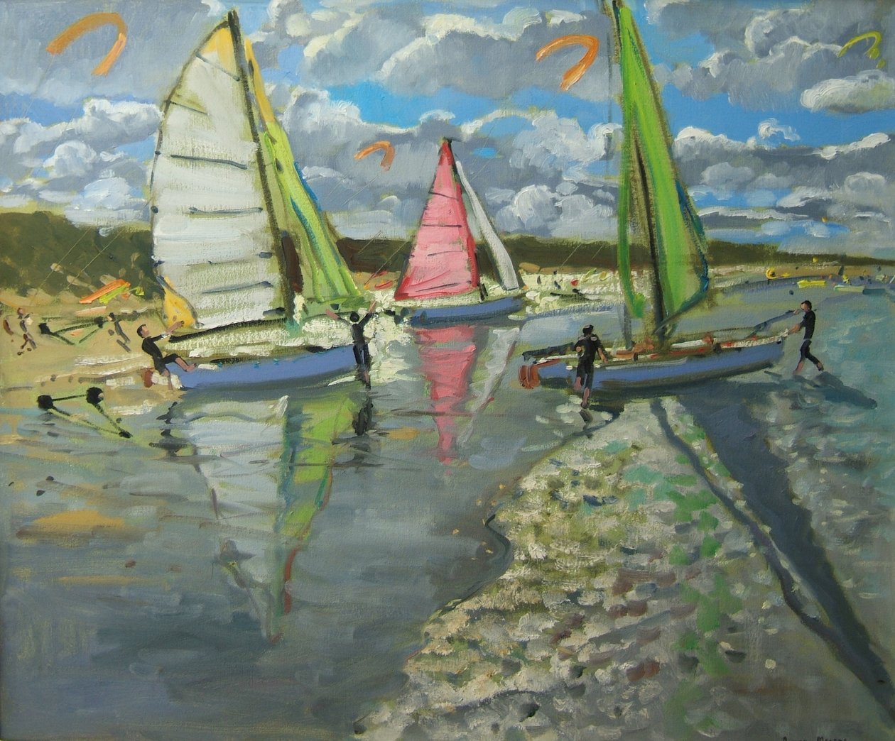 Trois voiliers, Bray Dunes, France - Andrew Macara