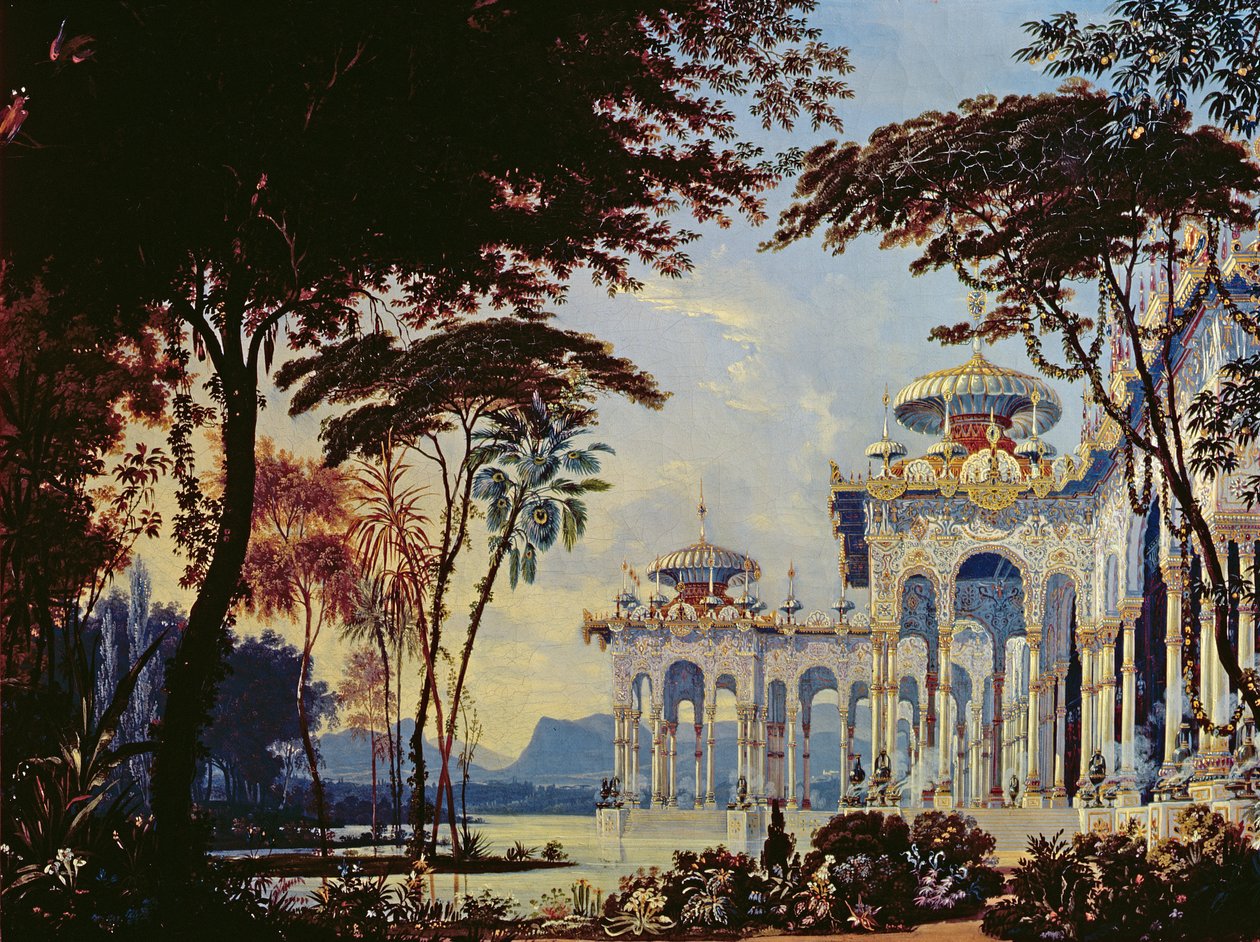 Décor de scène pour 