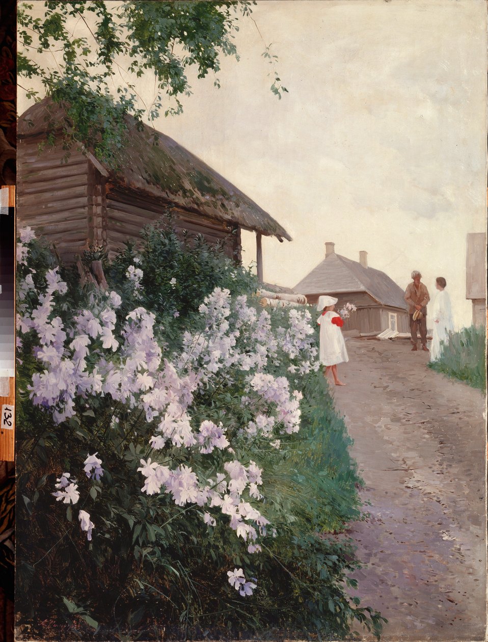 Une maison de campagne en Finlande - Andrey Nikolayevich Shilder