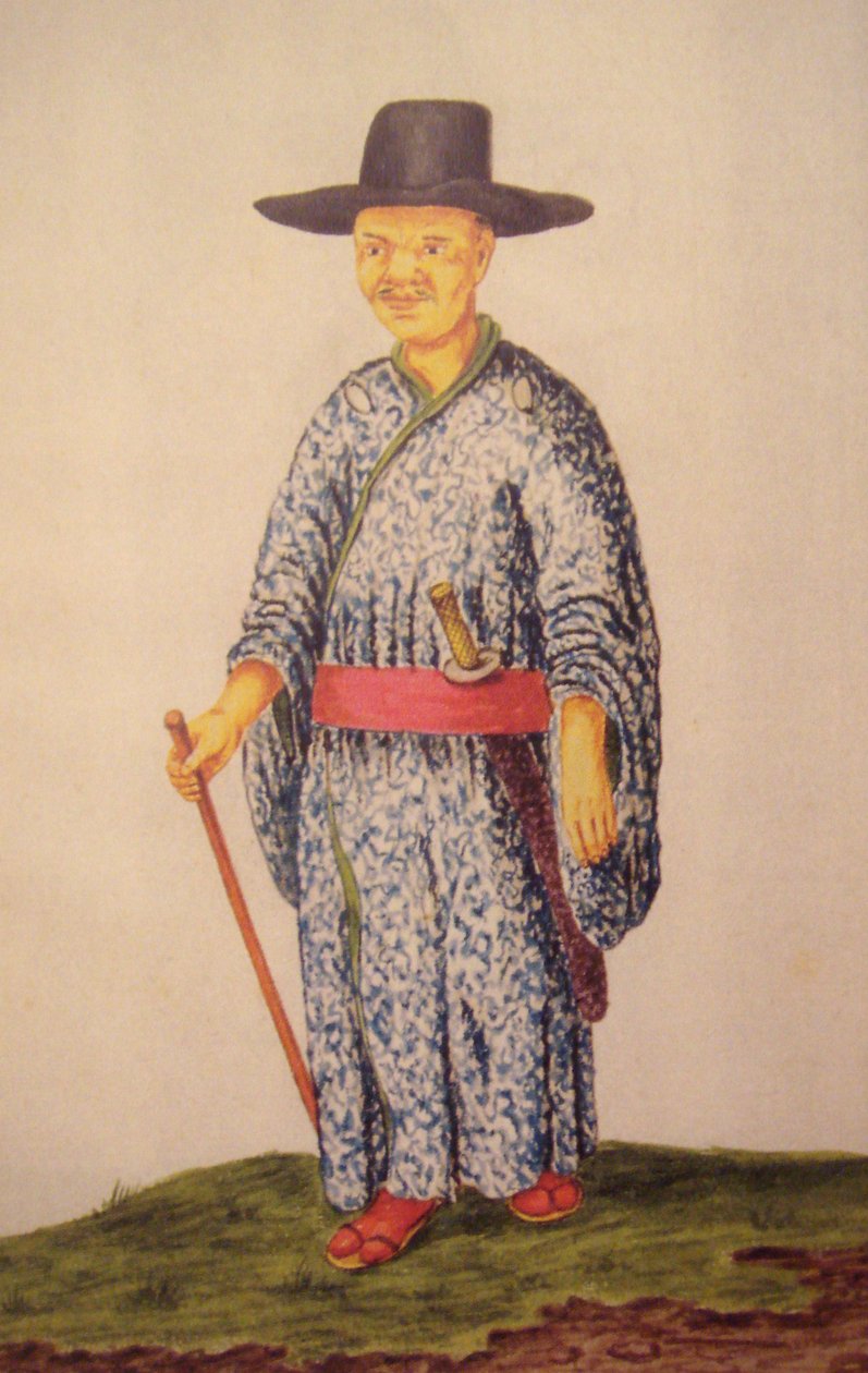 Chrétien japonais à Jakarta vers 1656 par Andries Beeckman - Andries Beeckman