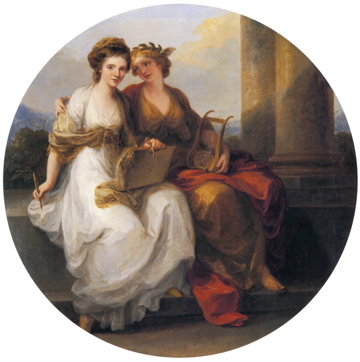 Pour George Bowles Esq. Patrimoine, Kenwood. - Angelica Kauffmann